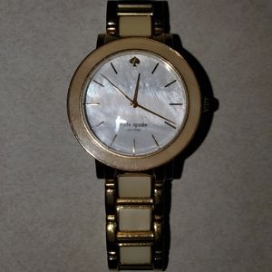 Kate Spade mother of pearl watch